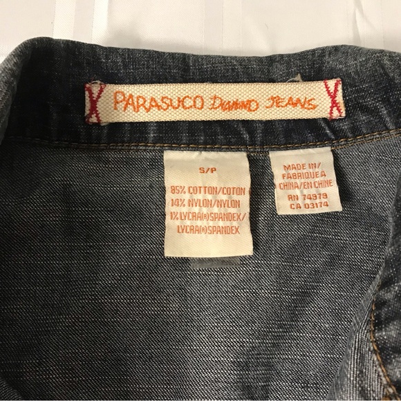 Parasuco diamond jeans jacket women’s - Picture 6 of 6